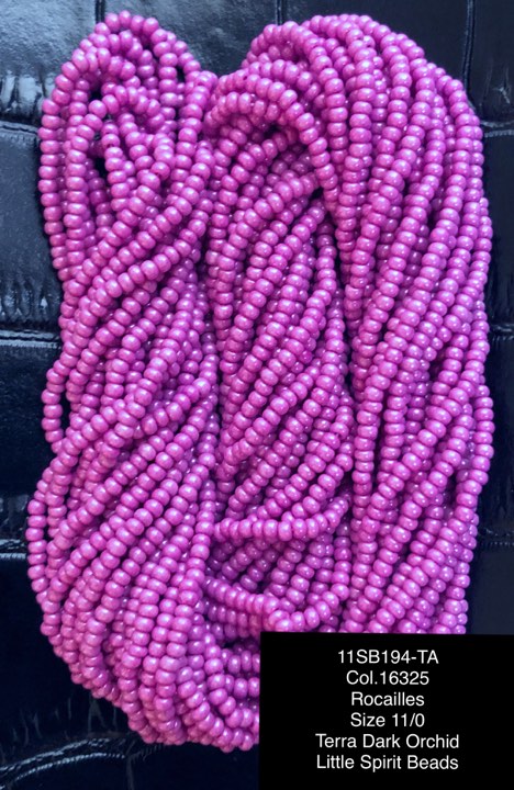 Multi-Strand Czech Glass Seed Beads in Dark Pink – Beads by Beverly