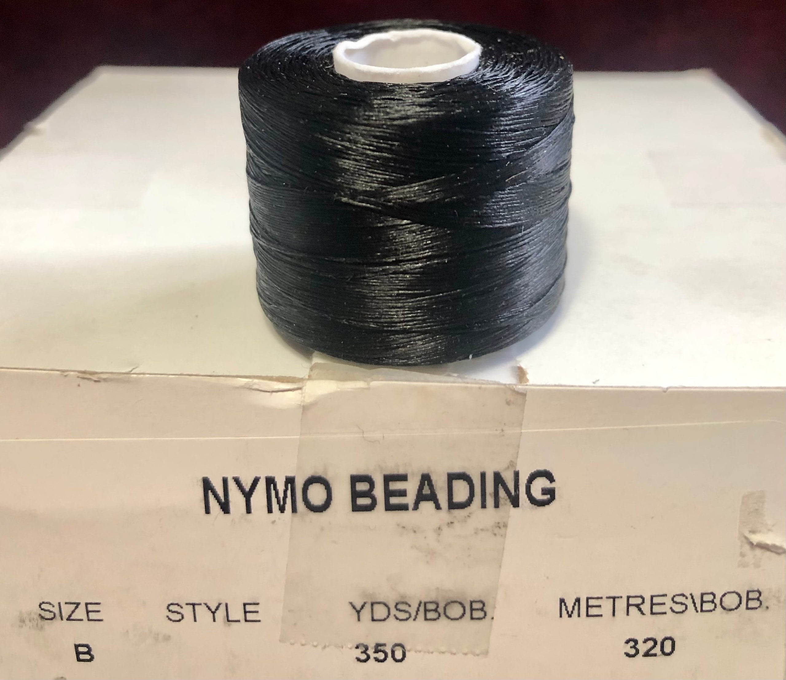 Nymo Thread White Bobbin - B